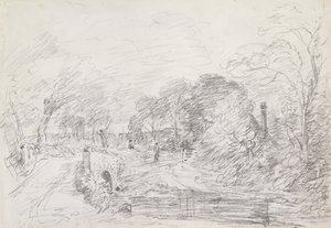A Bridge near Salisbury Court, c.1829